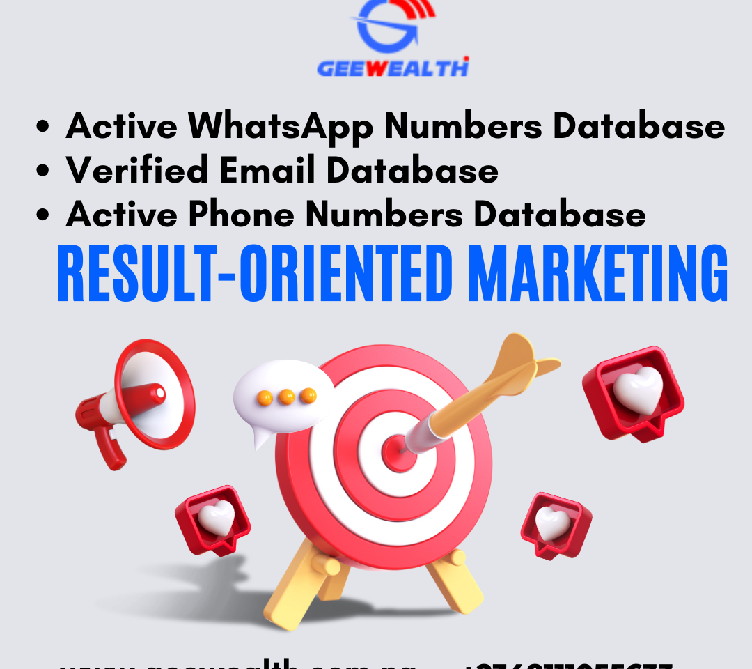 Introducing Active Nigerian Phone Numbers Database