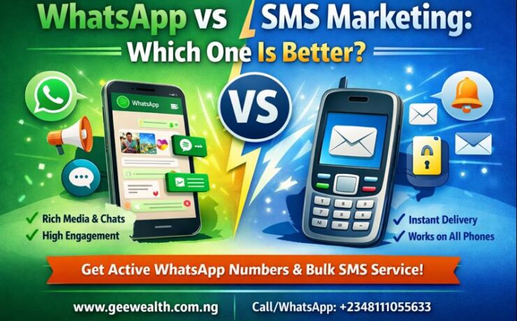 WhatsApp vs SMS Marketing/ WhatsApp database marketing