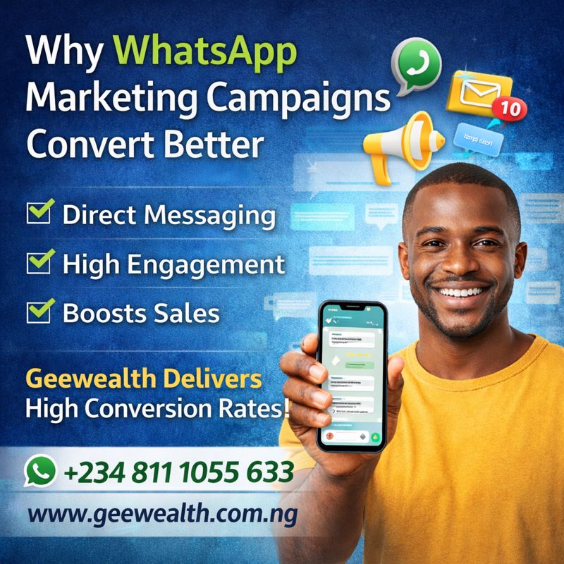 WhatsApp marketing campaign/ Businesses Use WhatsApp/Phone Database Marketing