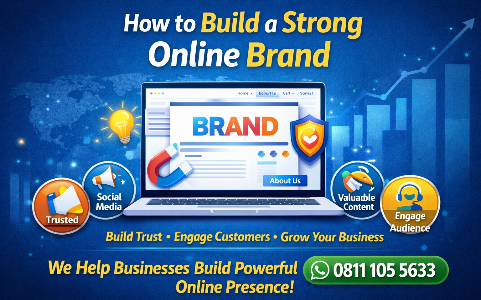 Build a Strong Online/get customers without ads